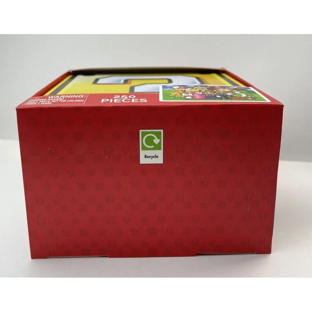 SUPER MARIO ~250 PCS~JIGSAW PUZZLE PALADONE NINTENDO WITH TIN BOX